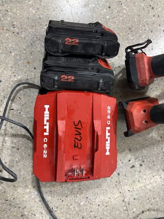 Juego Hilti PLADUR atornillé y taladro