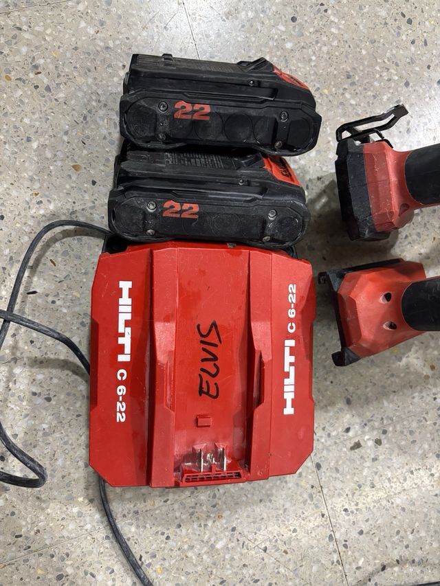 Juego Hilti PLADUR atornillé y taladro