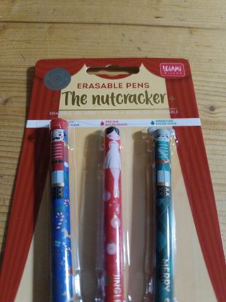 Set 3 Penne cancellabili Legami The Nutcracker