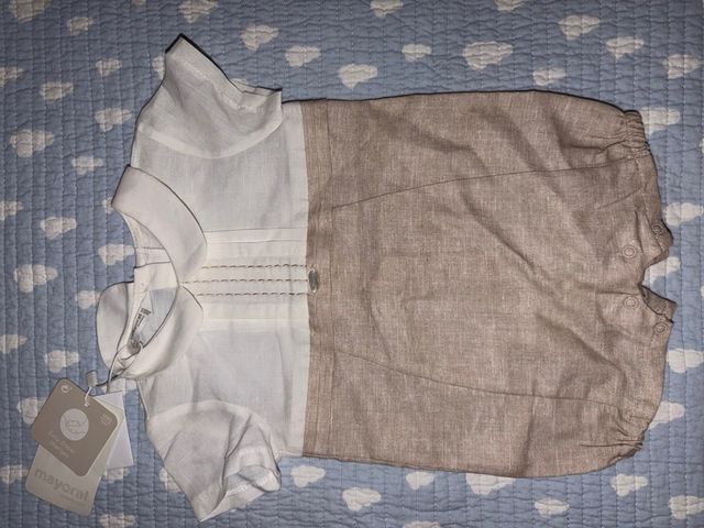 Mayoral 2/4 mesi nuovo set con etichetta