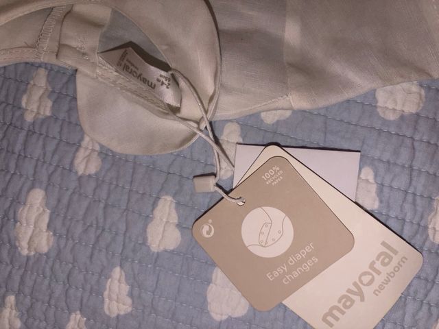 Mayoral 2/4 mesi nuovo set con etichetta