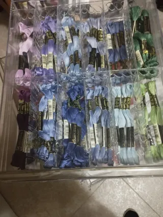 25 hilos bordar DMC Mouline