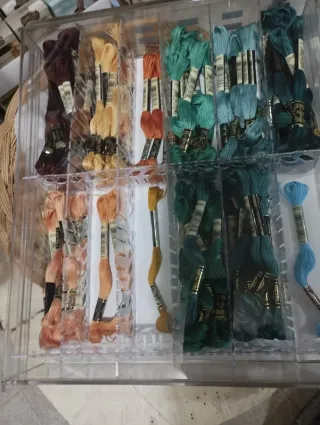 25 hilos bordar DMC Mouline