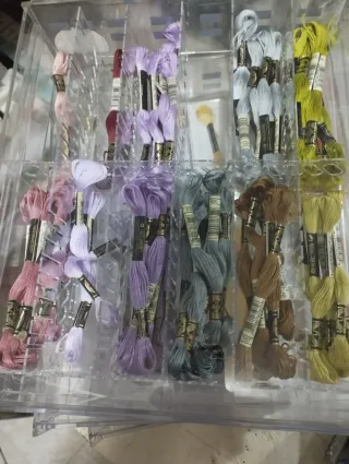 25 hilos bordar DMC Mouline