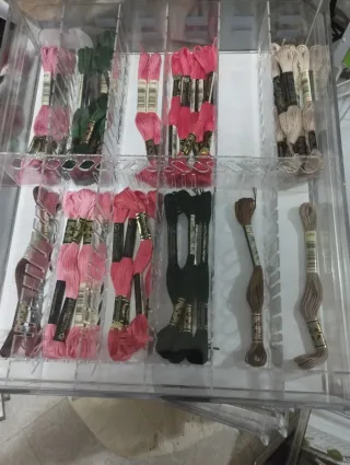 25 hilos bordar DMC Mouline