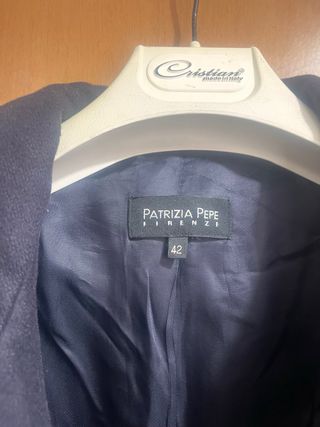 Cappotto Patrizia Pepe Blu Taglia M