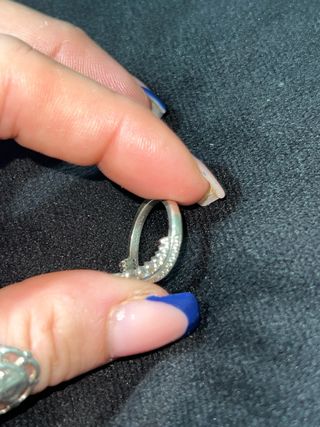 Anillo Pandora Tiara Brillante Plata