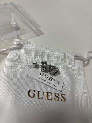 Pendientes Guess Plateados