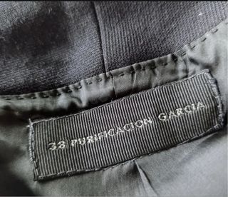 Chaqueta Purificación García Negra T36, NO T38