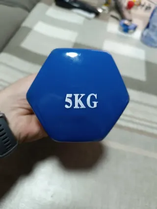Mancuerna de 5kg vinilo