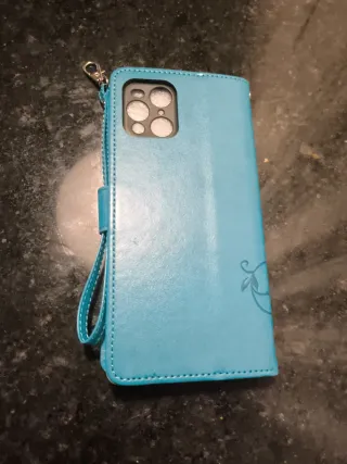 Custodia OPPO Find X3 Pro con fiori a farfalla blu