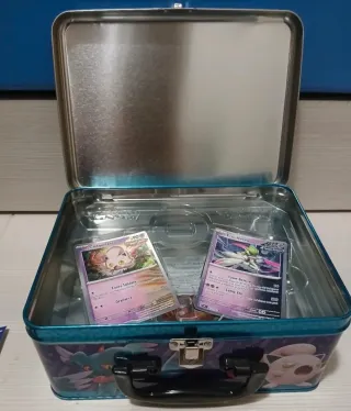 Set 3 scatole metallo Pokemon