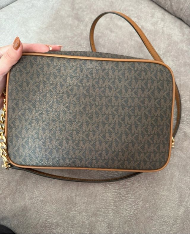 Bolso Michael Kors Marrón y Dorado