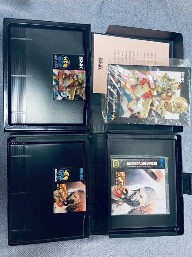 4 juegos Neo Geo AES