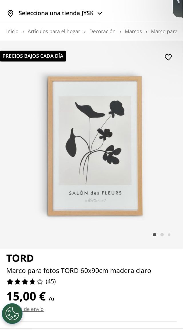 Cuadro floral Salón des Fleurs