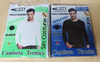 Camisetas Térmicas STV Cuello Redondo 5€
