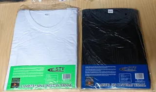 Camisetas Térmicas STV Cuello Redondo 5€