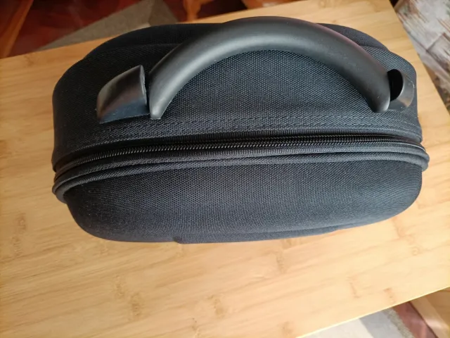 Neceser rígido tela unisex negro