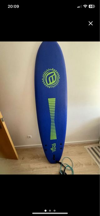Tabla de surf azul 7'0