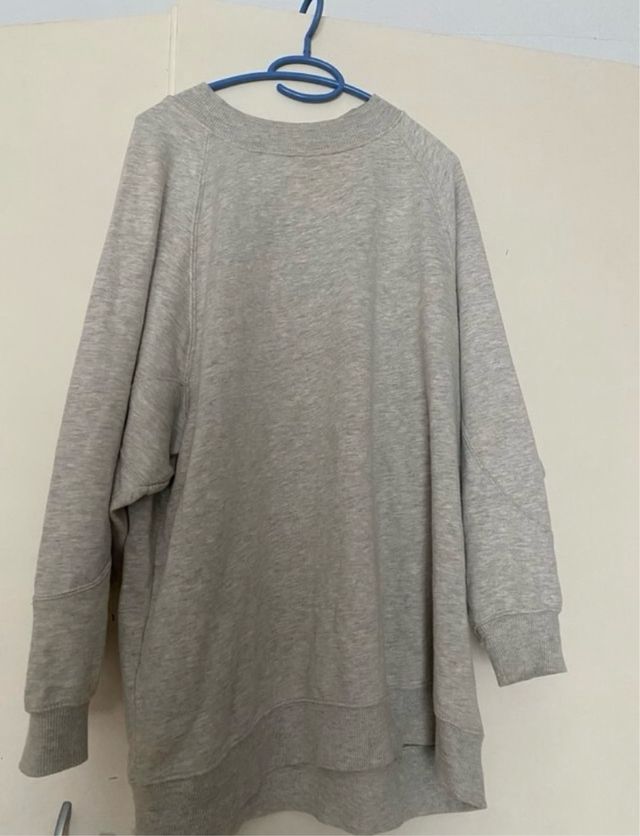 Sudadera Pull&Bear oversize gris
