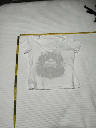 Camiseta blanca mujer