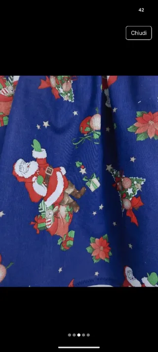 Vestito natalizio bimba