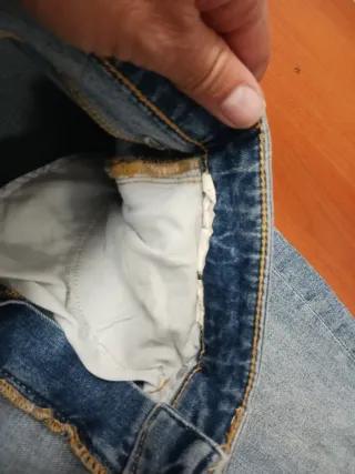 Pantalón vaquero Zara mujer flare