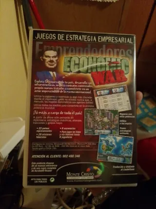 Juego PC Economic War Monte Cristo