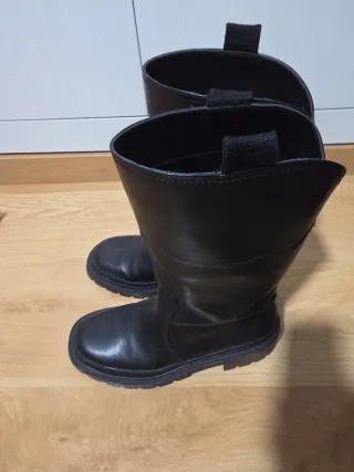 Botas Zara Negras Plataforma