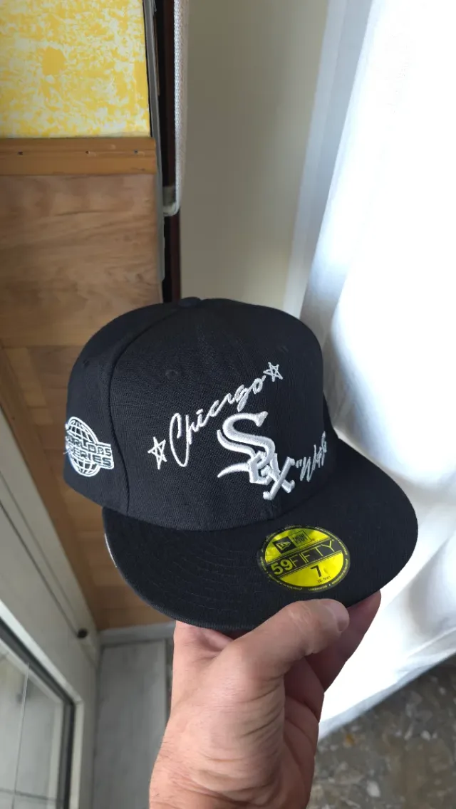 Berretto New Era Chicago White Sox Nero e Bianco