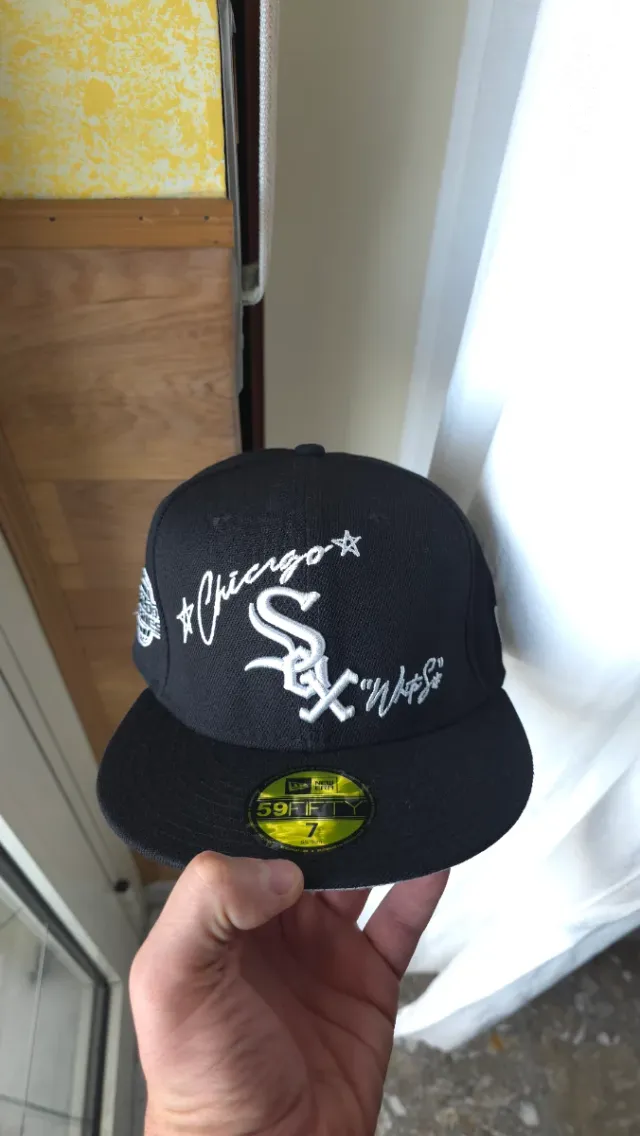 Berretto New Era Chicago White Sox Nero e Bianco