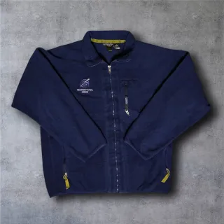 Pile Patagonia  full zip Georgetown Crew L blu