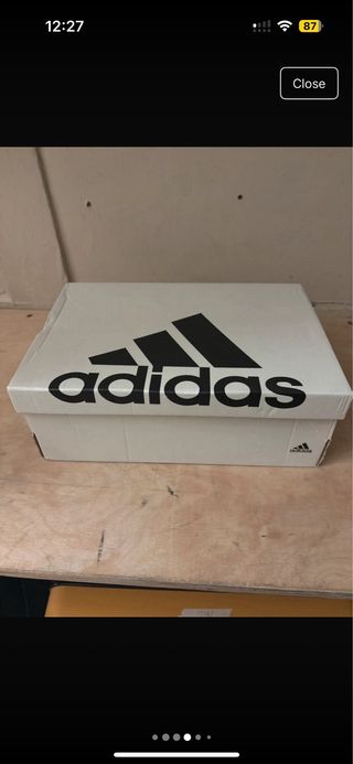 Adidas VL Court Base Blanco/Negro/Goma 36.5