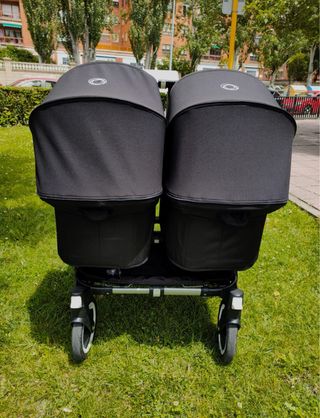 Carrito gemelar Bugaboo Donkey Negro