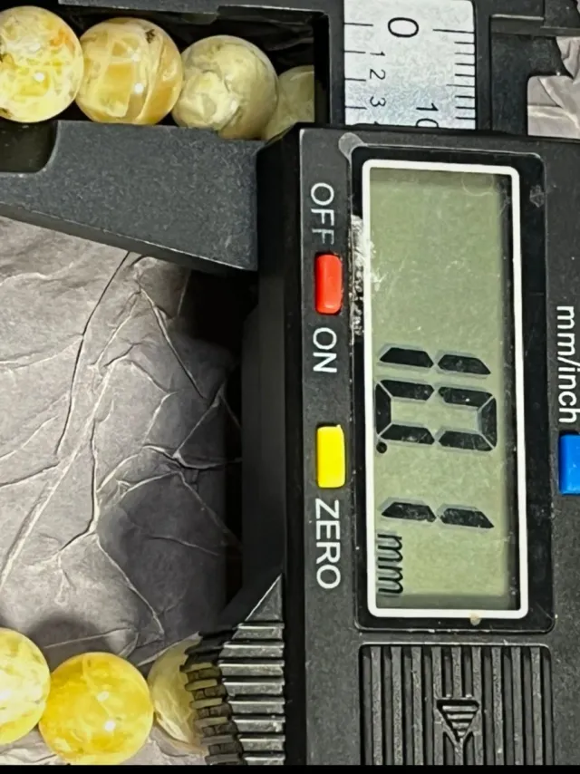 Pulsera Ópalo Amarillo Dendrítico