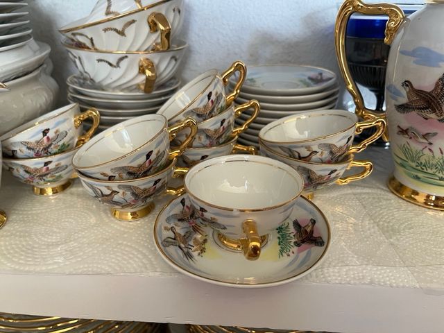 Juego de té y cafe porcelana jäger