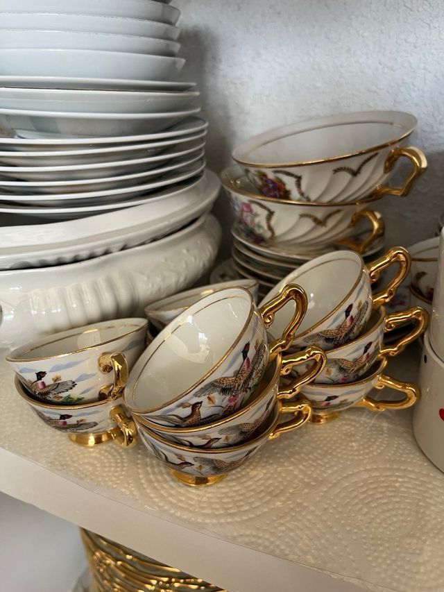 Juego de té y cafe porcelana jäger