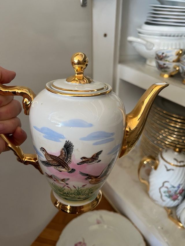 Juego de té y cafe porcelana jäger