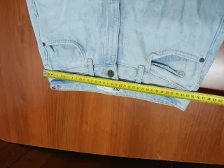 Pantalón vaquero Zara mujer azul claro