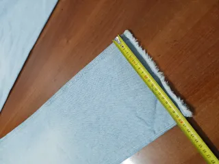 Pantalón vaquero Zara mujer azul claro