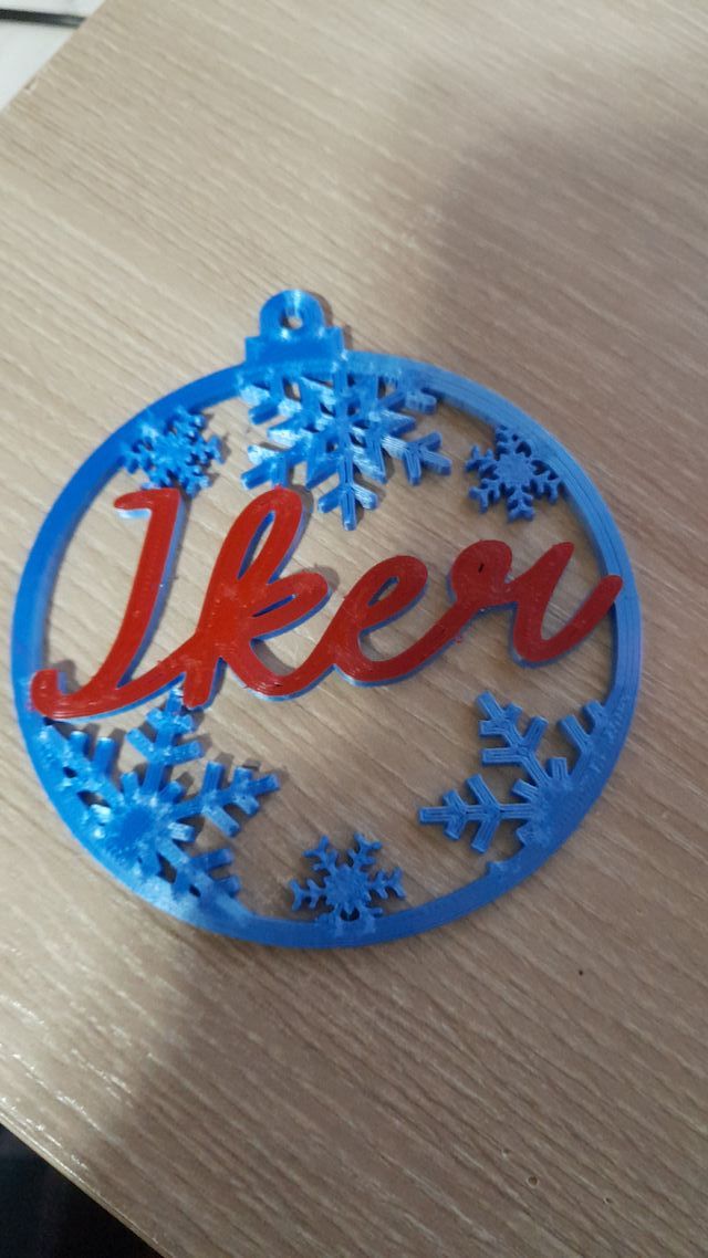 Adornos Navideños Personalizados con el.nombre