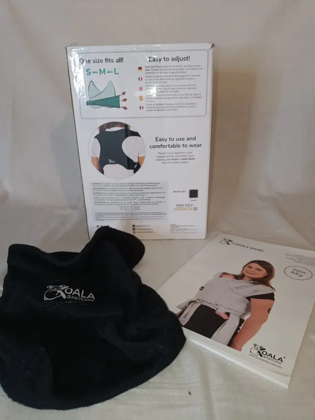 Fular portabebés Koala Gris