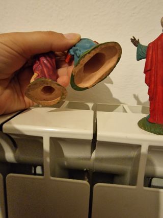 Statuette Re Magi vintage presepe