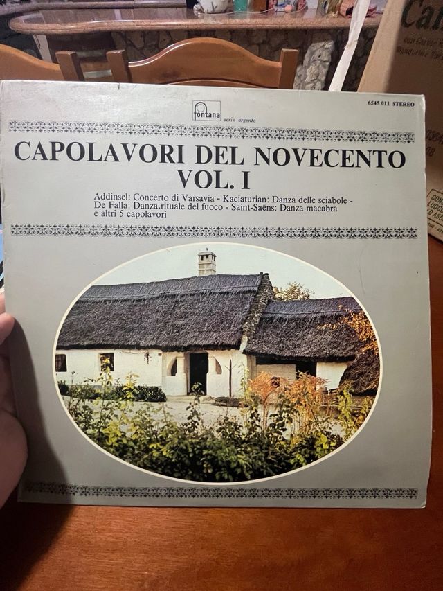 Lotto 10 Vinili Classica Fontana Argento