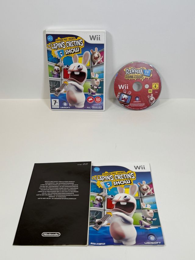 RAYMAN RAVING RABBIDS NINTENDO WII