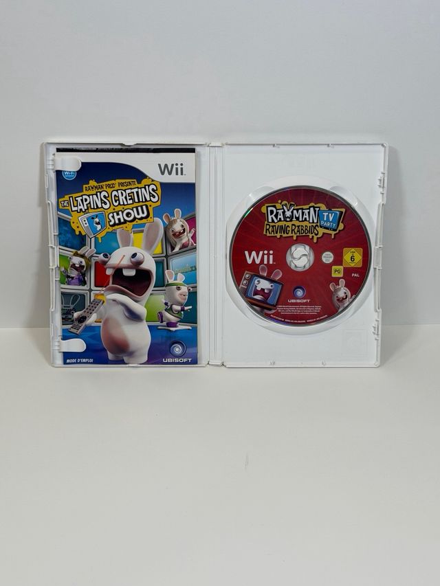 RAYMAN RAVING RABBIDS NINTENDO WII