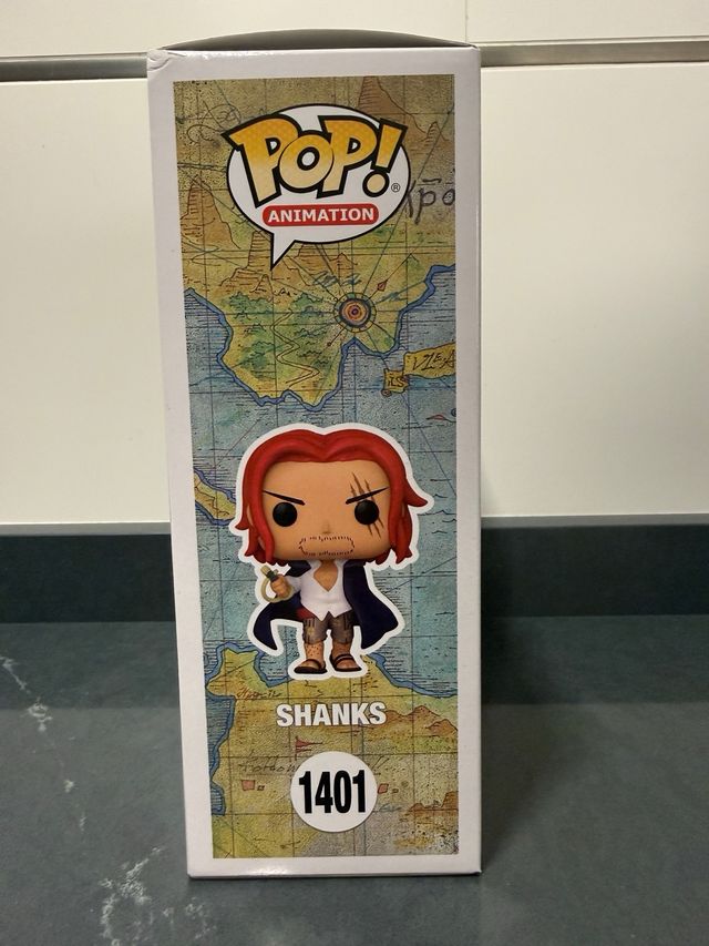 Funko Pop! Shanks 1401 One Piece Edição Limitada