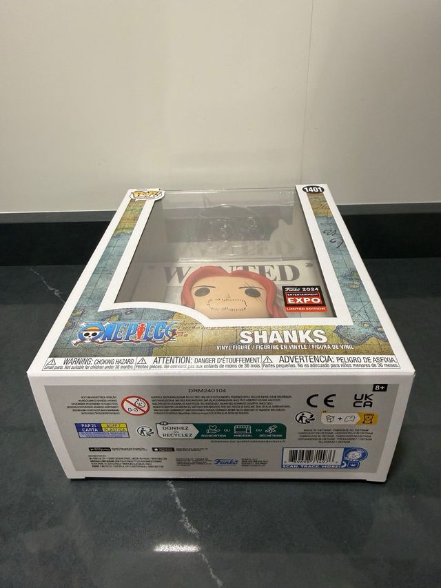Funko Pop! Shanks 1401 One Piece Edição Limitada