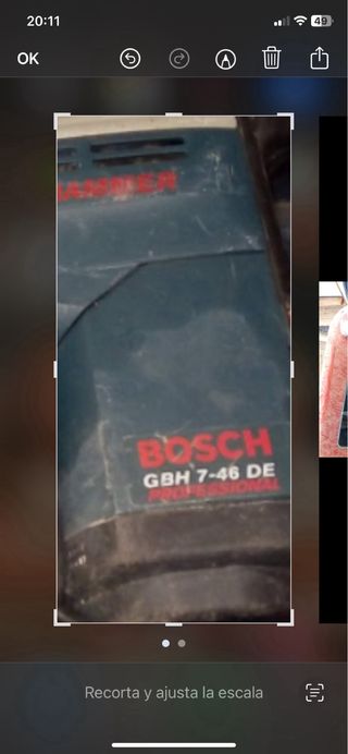 Martillo Percutor Bosch GBH 7-45 DE