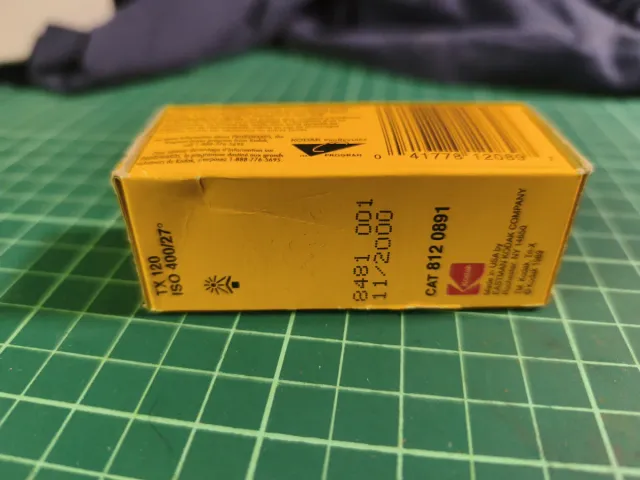 Carrete Kodak Tri-X Pan 120